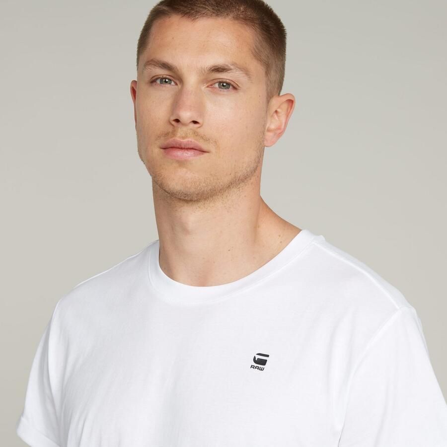 G-Star RAW T-shirt Lash 2er Pack gemaakt van katoen (set 2-delig)