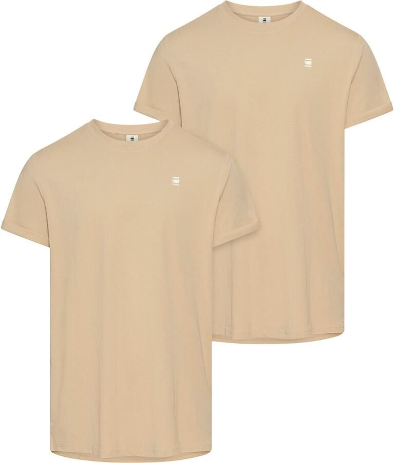 G-Star RAW T-shirt Lash 2er Pack gemaakt van katoen (set 2-delig)