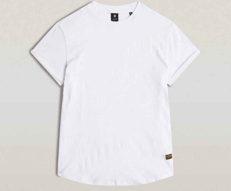 G-Star G Star RAW T shirt Lash Fem Loose Top omgeslagen mouwen met kleine naad vastgezet - Foto 7