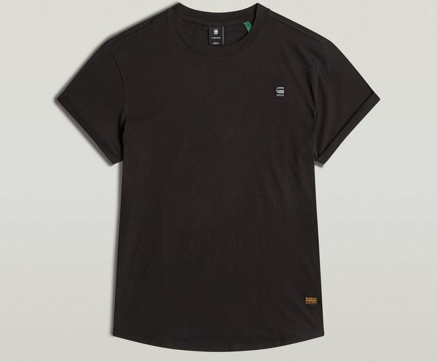 G-Star RAW T-shirt Lash Fem Loose Top omgeslagen mouwen met kleine naad vastgezet - Foto 11