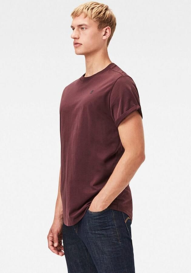 G-Star RAW T-shirt Lash met kleine logo stitching - Foto 4