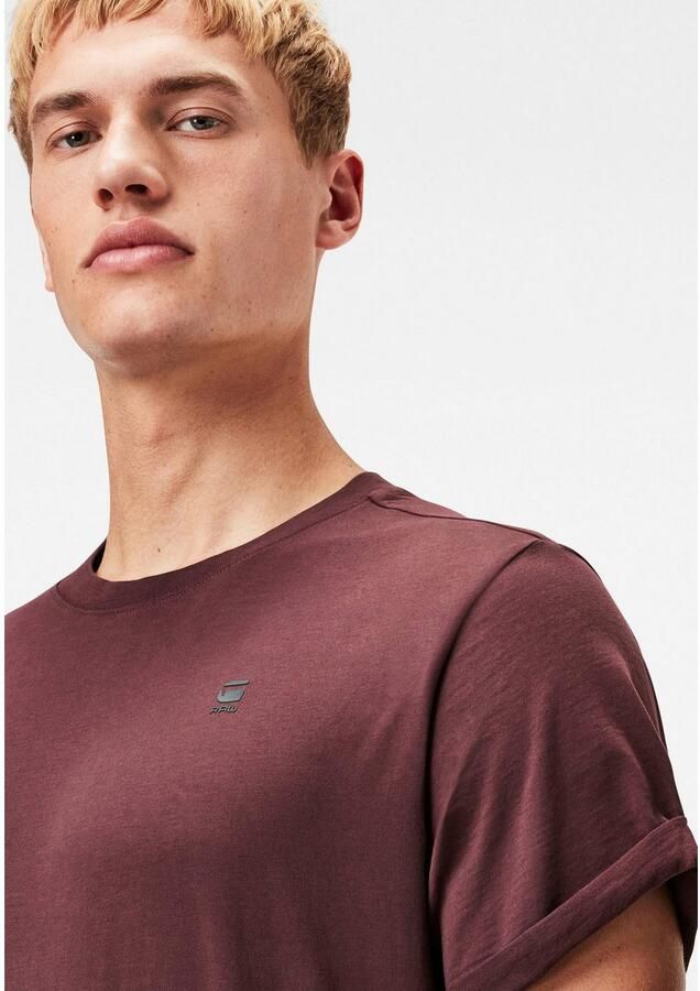 G-Star RAW T-shirt Lash met kleine logo stitching - Foto 3