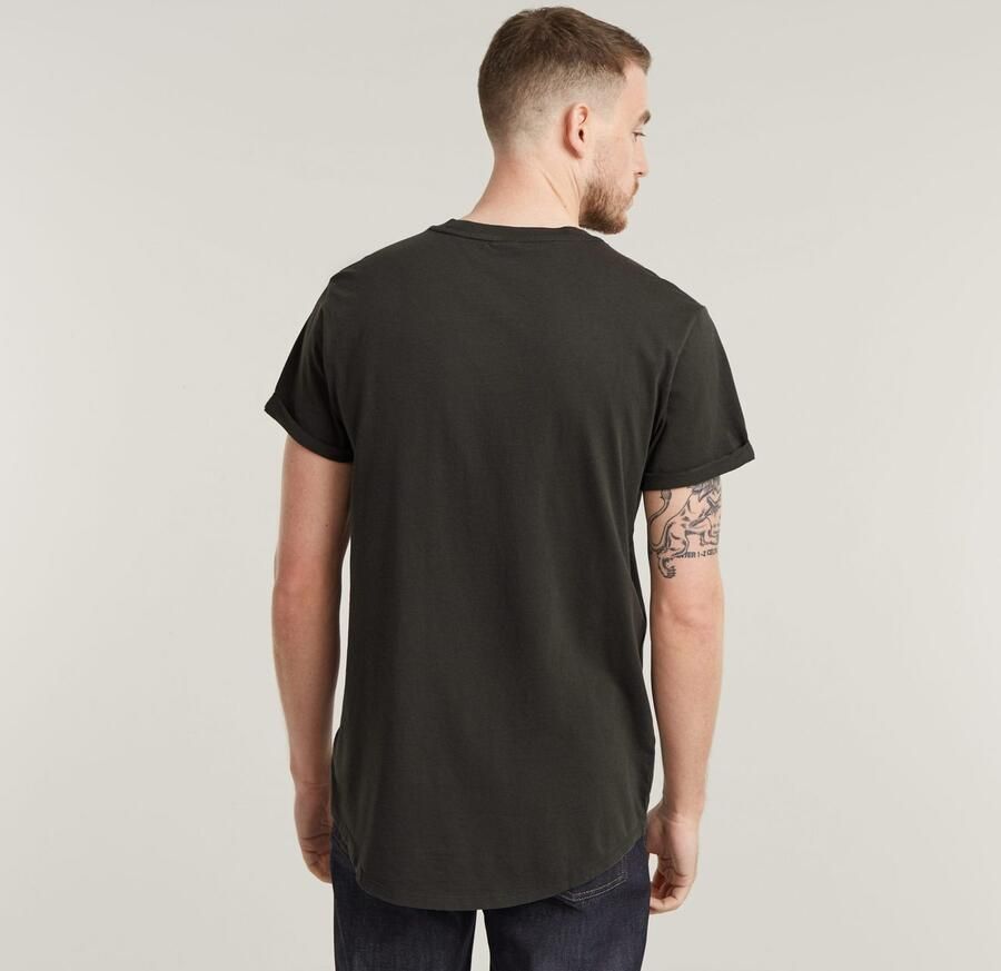 G-Star RAW T-shirt Lash met kleine logo stitching - Foto 6