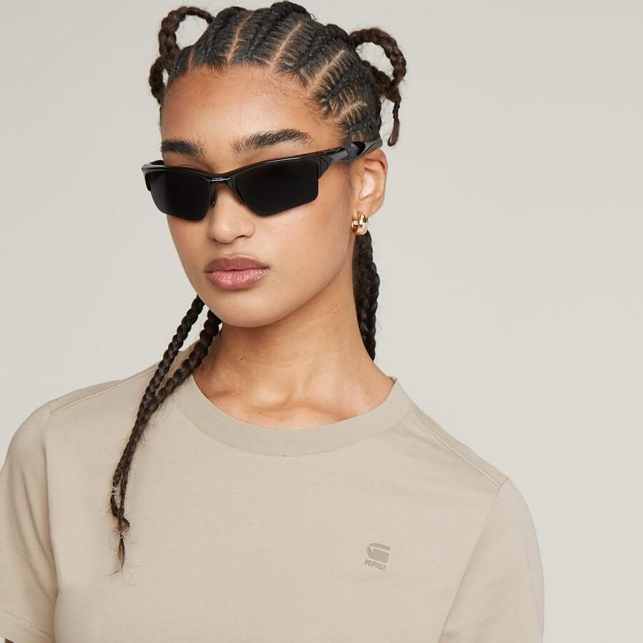 G-Star RAW T-shirt Nifous met klein logoborduursel - Foto 2