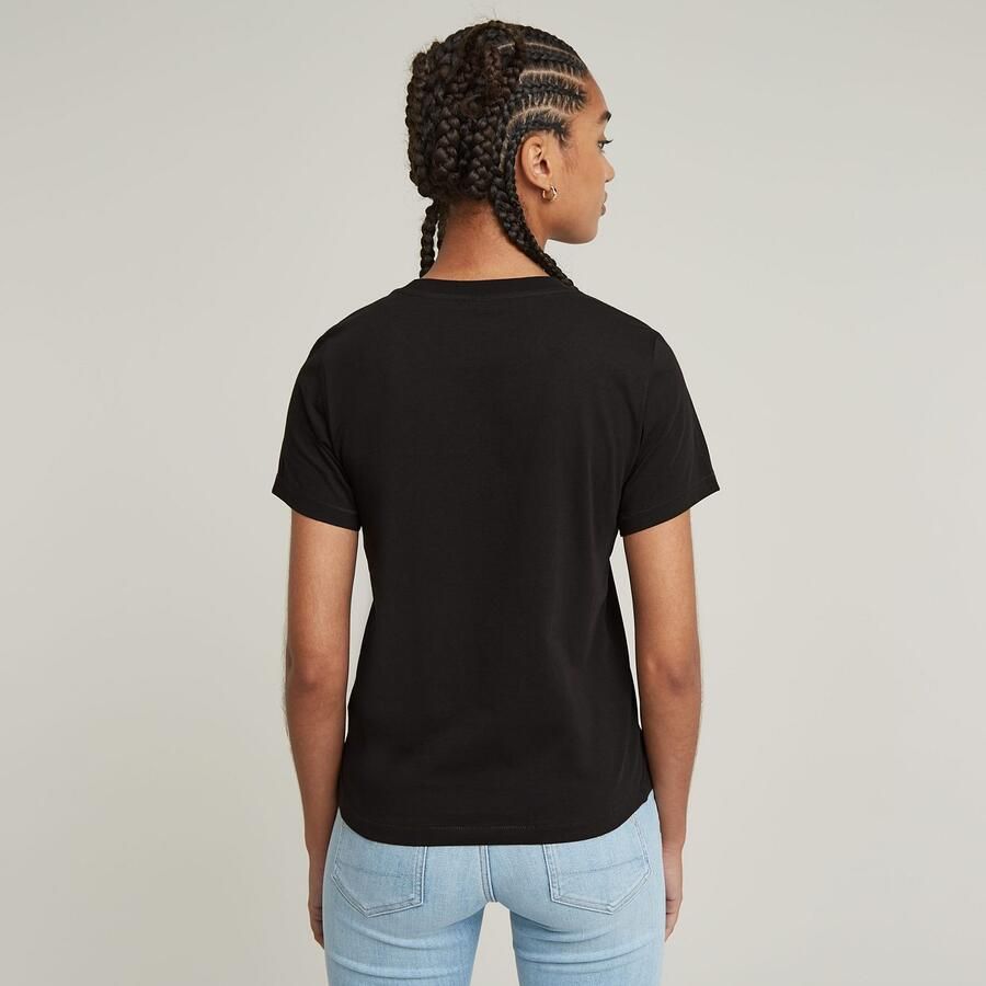 G-Star RAW T-shirt Nifous met klein logoborduursel