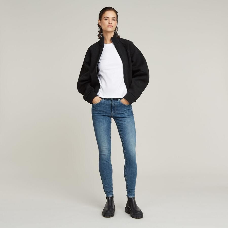 G-Star RAW T-shirt Nifous met klein logoborduursel - Foto 6