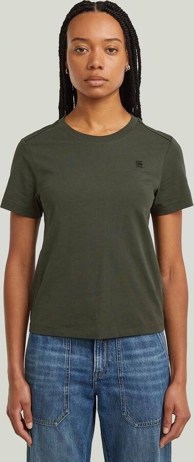 G-Star RAW T-shirt Nifous met klein logoborduursel - Foto 8