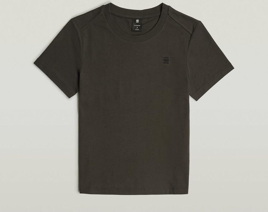 G-Star RAW T-shirt Nifous met klein logoborduursel - Foto 4