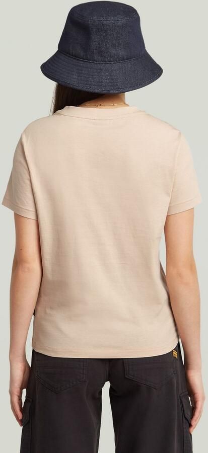 G-Star RAW T-shirt Nifous met klein logoborduursel - Foto 4