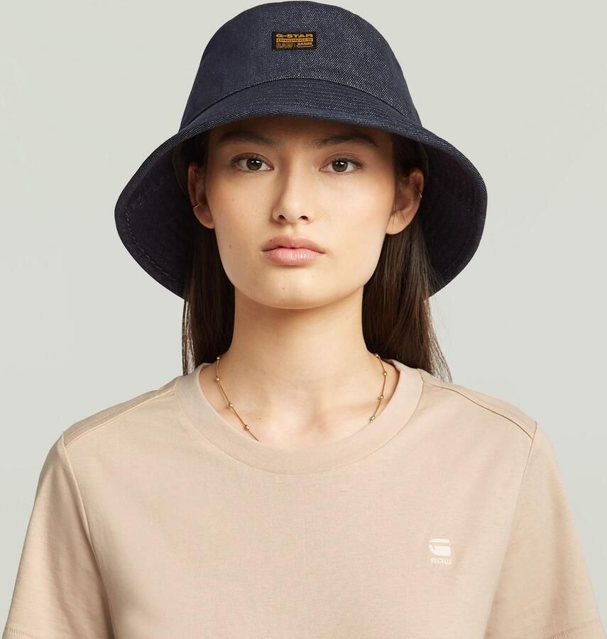 G-Star RAW T-shirt Nifous met klein logoborduursel - Foto 2