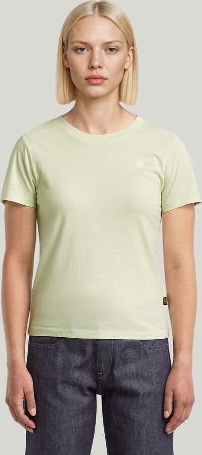 G-Star RAW T-shirt Nifous met klein logoborduursel - Foto 3