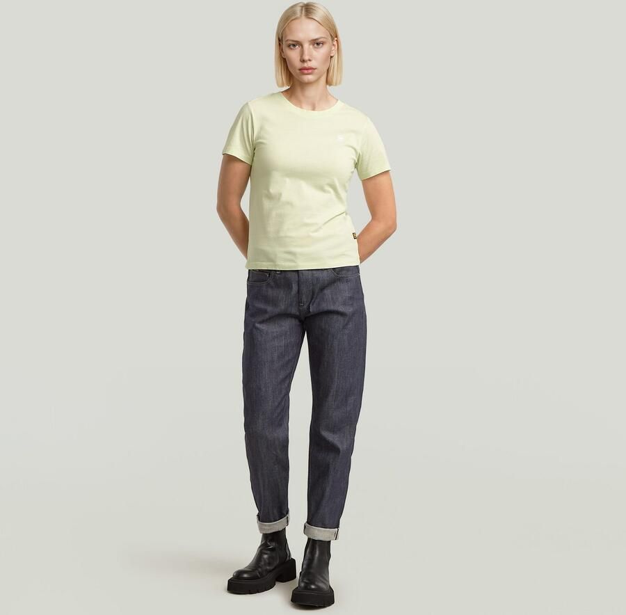 G-Star RAW T-shirt Nifous met klein logoborduursel - Foto 2