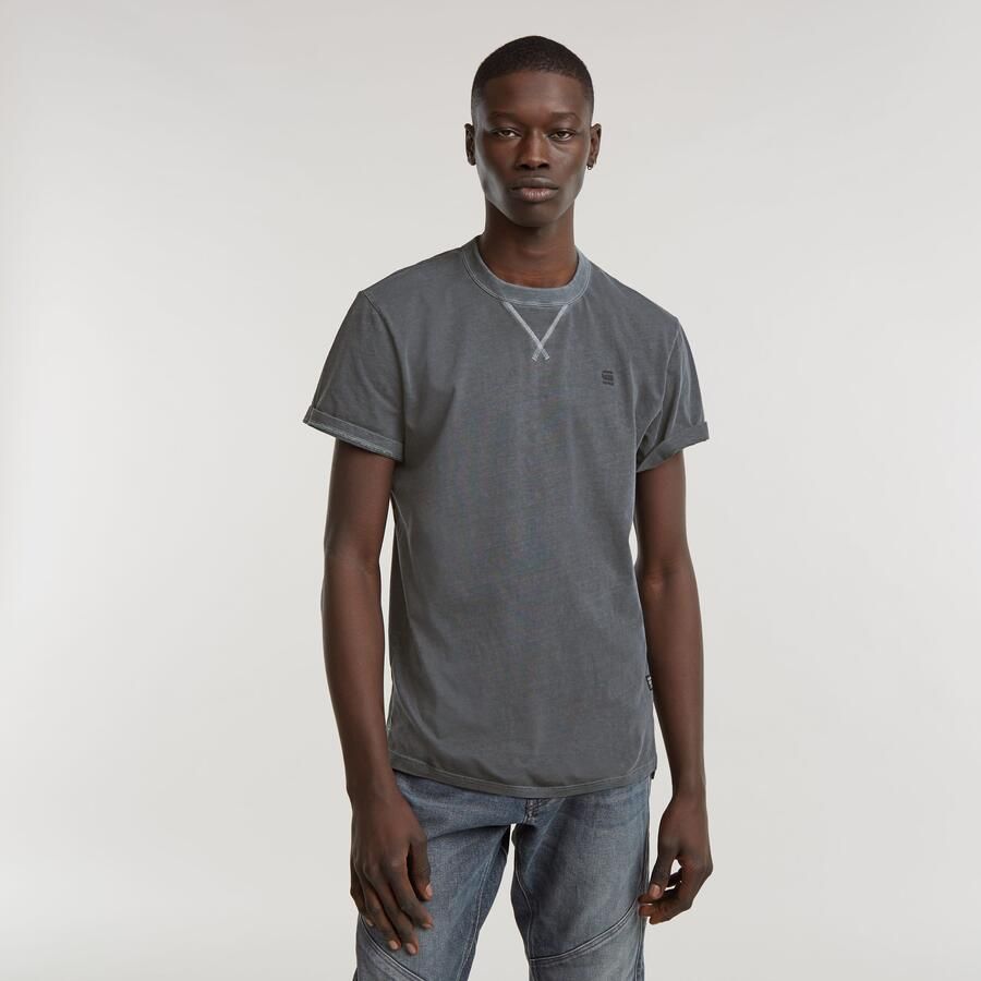 G-Star RAW T-shirt Nifous Ronde hals met ribinzet - Foto 9