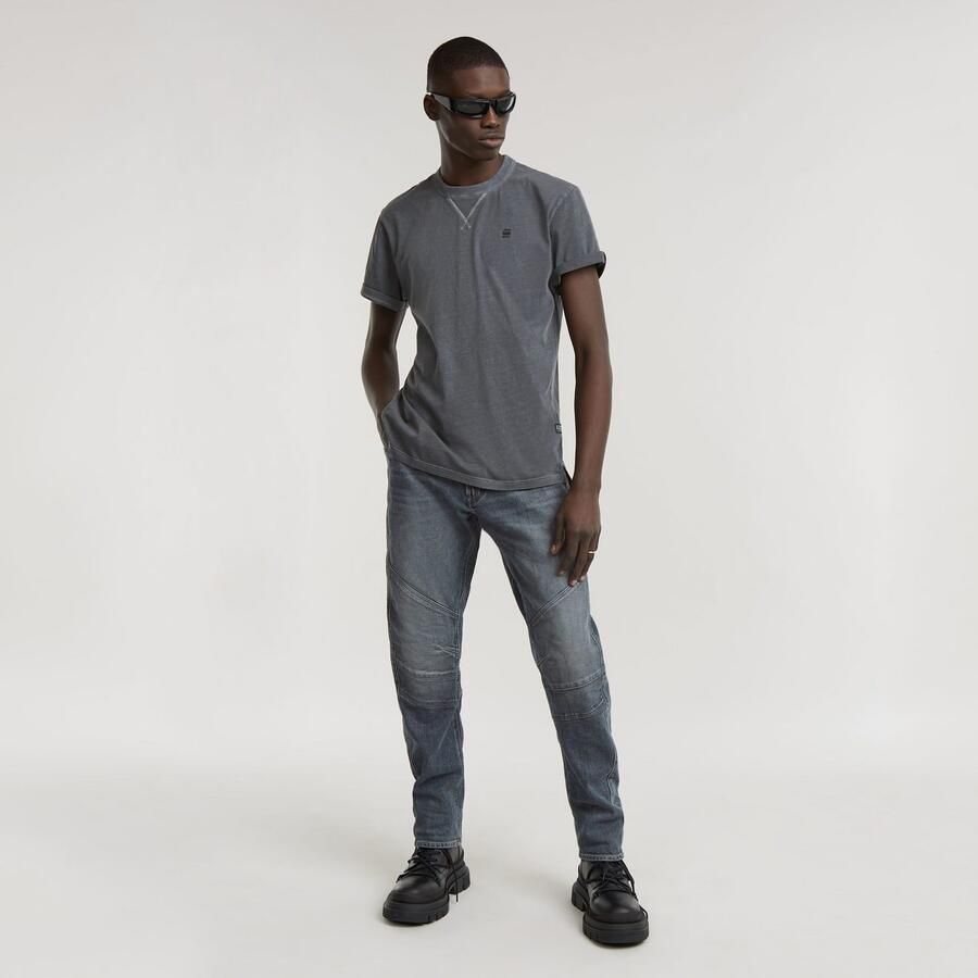 G-Star RAW T-shirt Nifous Ronde hals met ribinzet - Foto 6