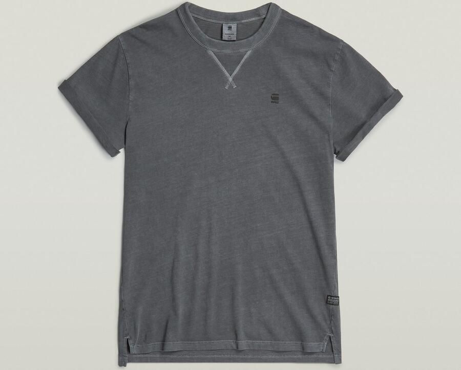 G-Star RAW T-shirt Nifous Ronde hals met ribinzet - Foto 8
