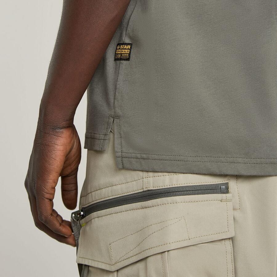 G-Star Raw T-shirt D24449-336 NIFOUS BASE-1260 GREEN - Foto 6