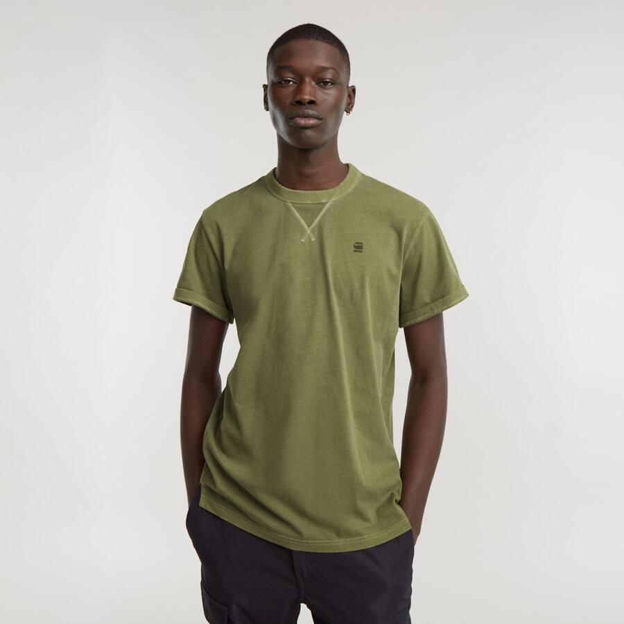 G-Star Raw T-shirt D24449 2653 NIFOUS-D033 SHADOW OLIVE - Foto 11