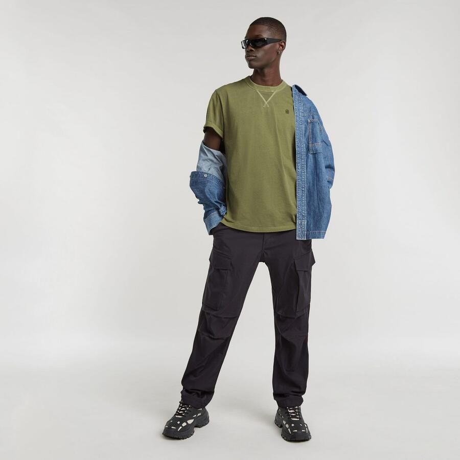 G-Star Raw T-shirt D24449 2653 NIFOUS-D033 SHADOW OLIVE - Foto 8