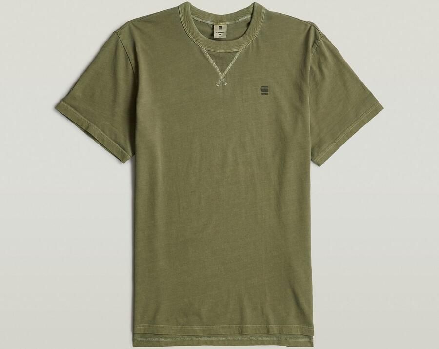 G-Star Raw T-shirt D24449 2653 NIFOUS-D033 SHADOW OLIVE - Foto 10