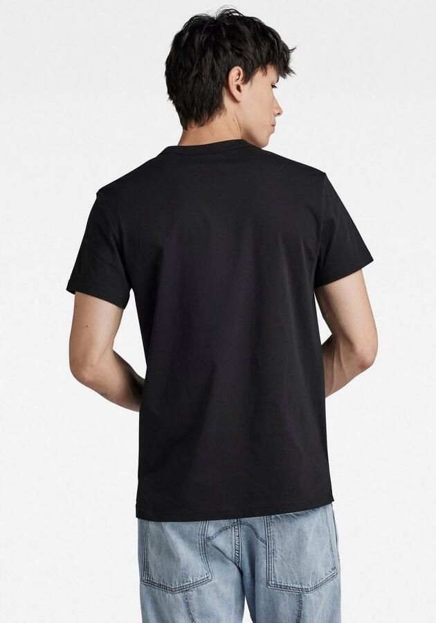 G-Star Raw T-shirt D24449 336 NIFOUS BASE-6484 BLACK - Foto 10