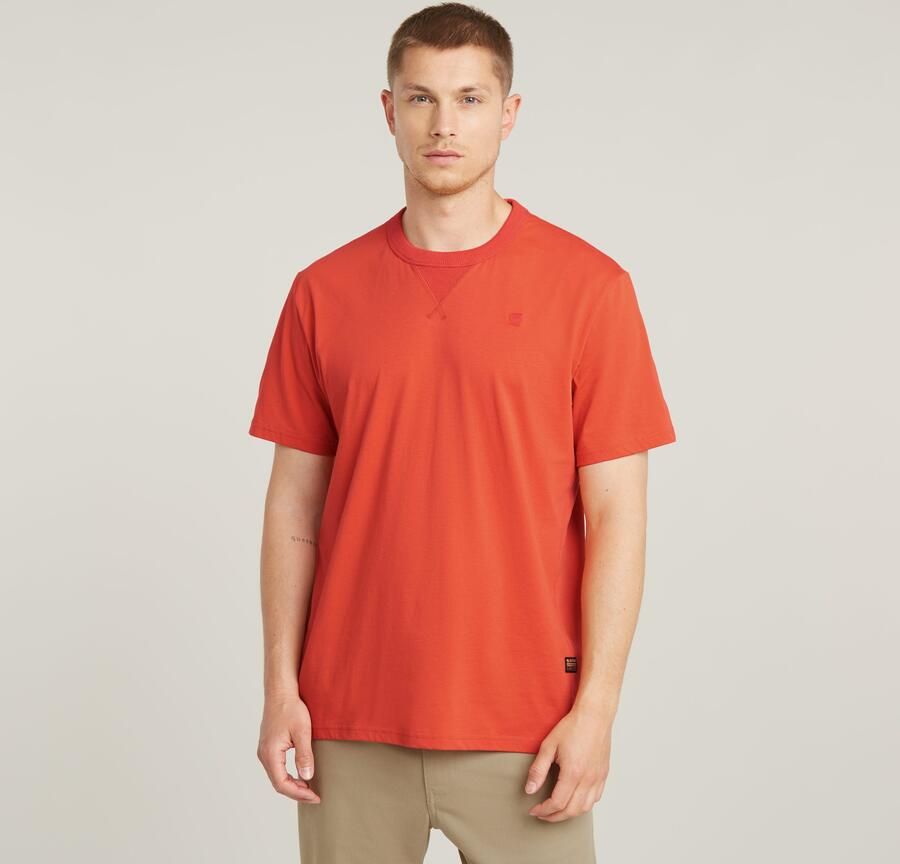 G-Star RAW T-shirt Nifous Ronde hals met ribinzet - Foto 7