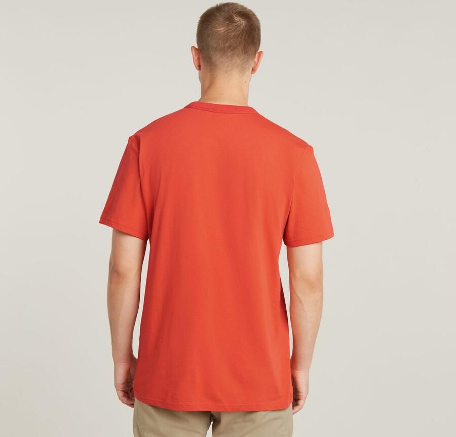 G-Star RAW T-shirt Nifous Ronde hals met ribinzet - Foto 5