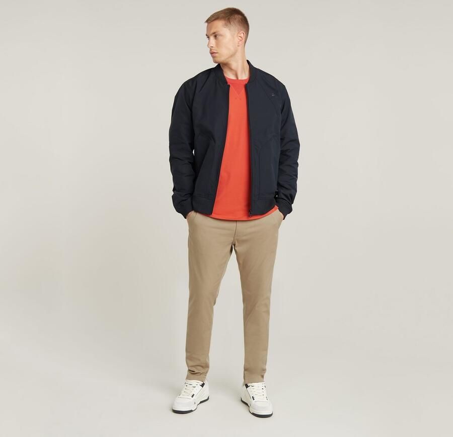 G-Star RAW T-shirt Nifous Ronde hals met ribinzet - Foto 4