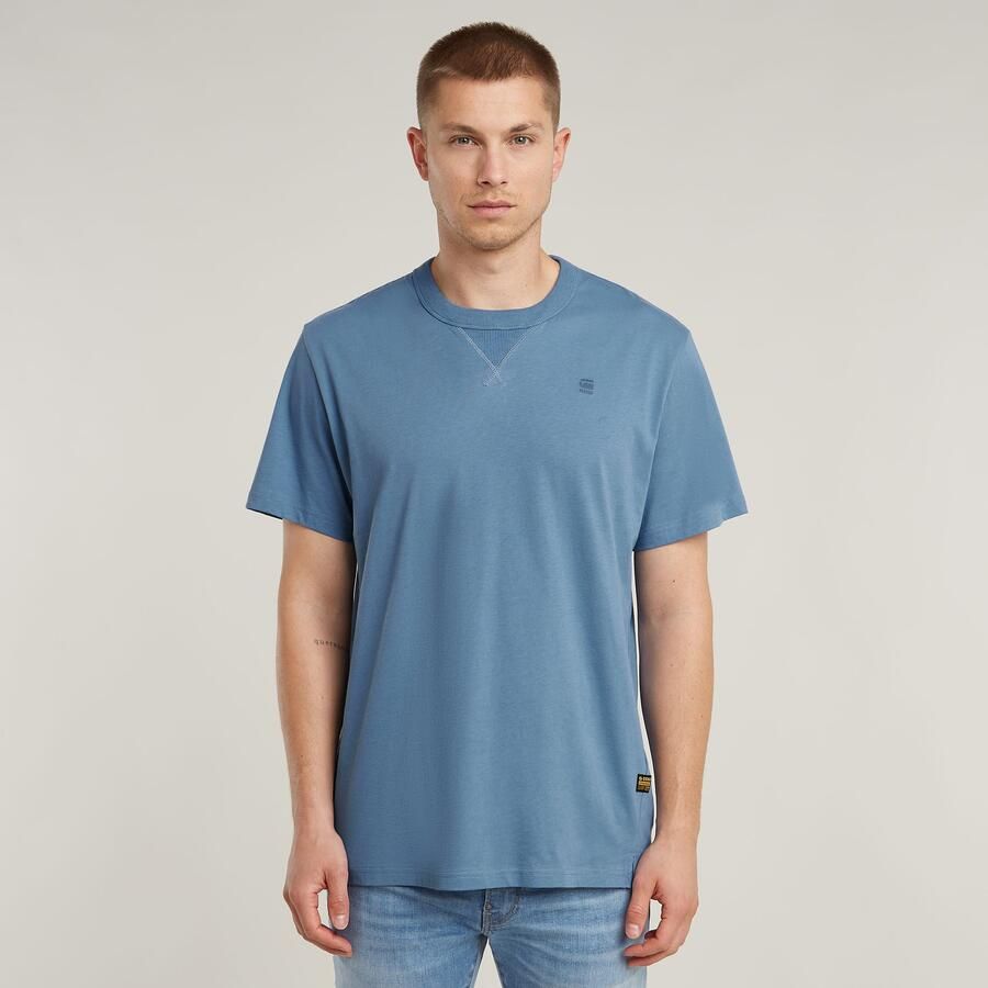 G-Star Raw T-shirt D24449-336 NIFOUS BASE-G989 DUTCH BLUE - Foto 8