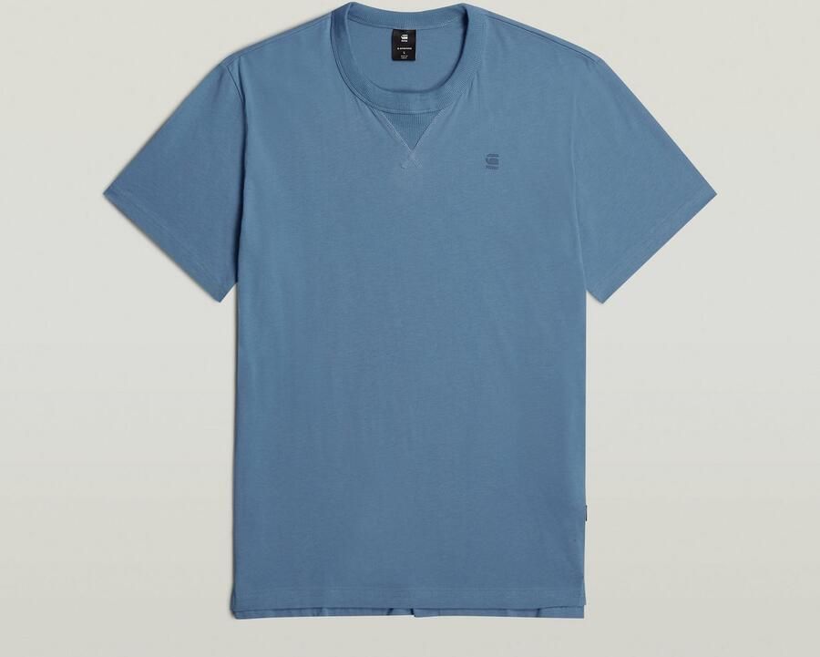 G-Star Raw T-shirt D24449-336 NIFOUS BASE-G989 DUTCH BLUE - Foto 7