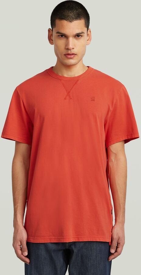 G-Star Raw T-shirt D24449 2653 NIFOUS-B571 ANTIC RED - Foto 4