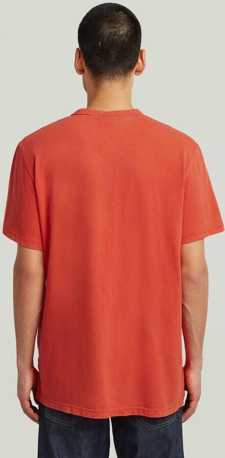 G-Star Raw T-shirt D24449 2653 NIFOUS-B571 ANTIC RED - Foto 5