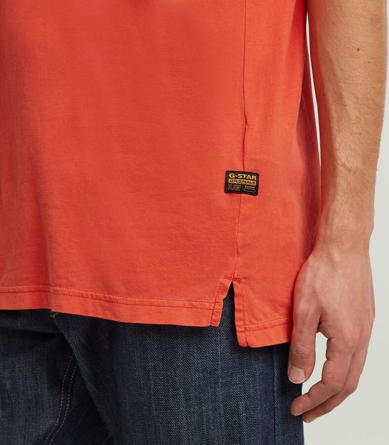 G-Star Raw T-shirt D24449 2653 NIFOUS-B571 ANTIC RED