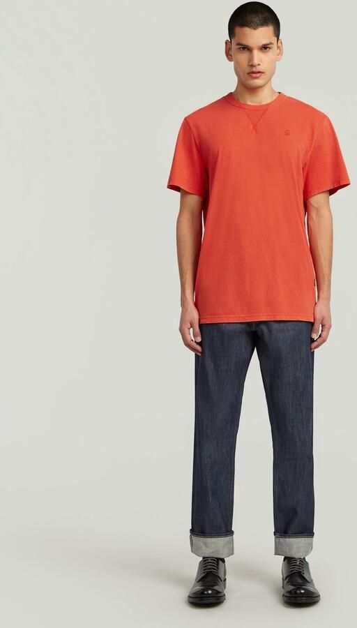 G-Star Raw T-shirt D24449 2653 NIFOUS-B571 ANTIC RED - Foto 3