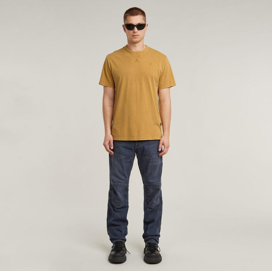 G-Star RAW T-shirt Nifous Ronde hals met ribinzet - Foto 4