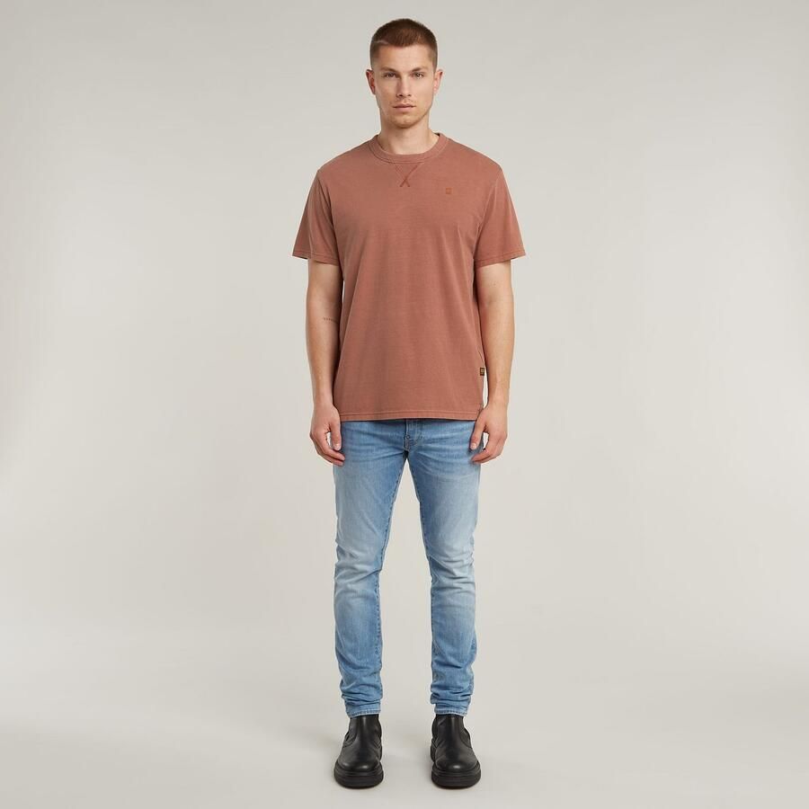 G-Star RAW T-shirt Nifous Ronde hals met ribinzet - Foto 2