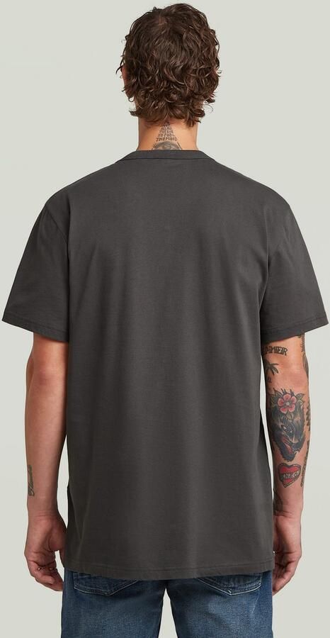 G-Star RAW T-shirt Nifous Ronde hals met ribinzet - Foto 6