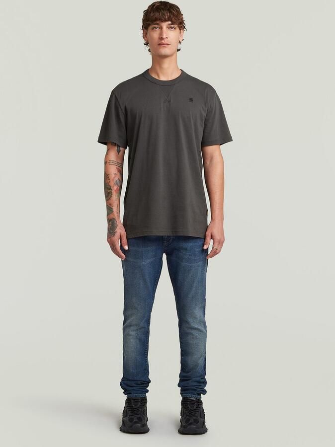 G-Star RAW T-shirt Nifous Ronde hals met ribinzet - Foto 4