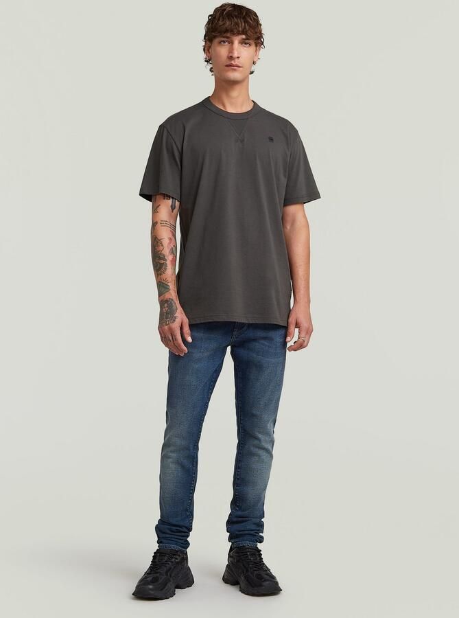 G-Star RAW T-shirt Nifous Ronde hals met ribinzet - Foto 5