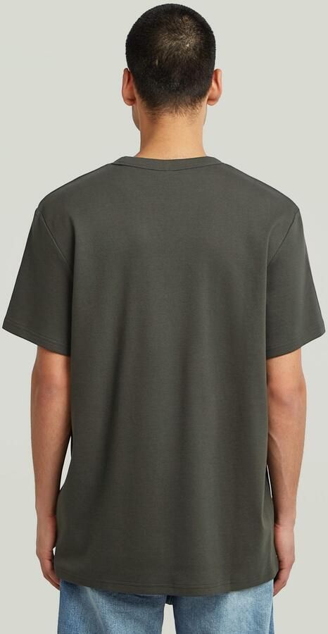 G-Star RAW T-shirt Nifous Ronde hals met ribinzet - Foto 7