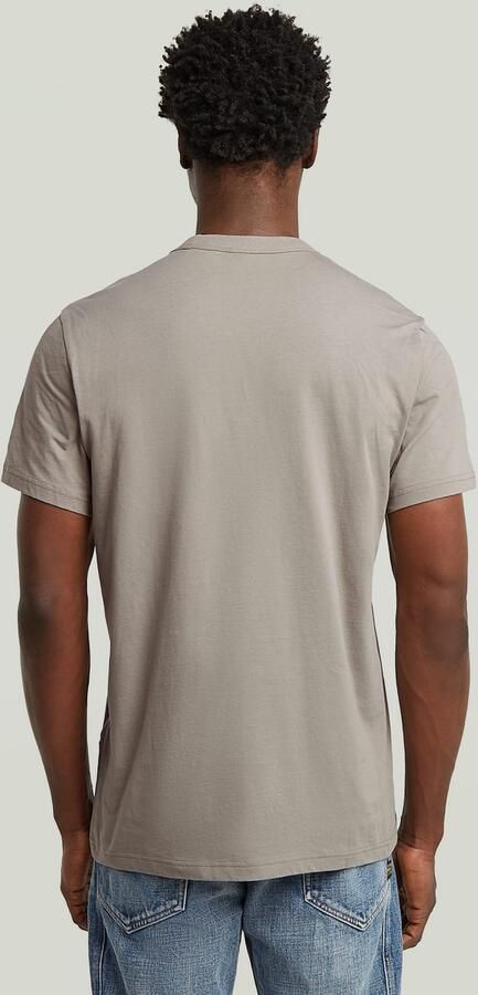 G-Star Raw T-shirt Korte Mouw D24449-336-G106 ELEPHANT SKIN - Foto 4