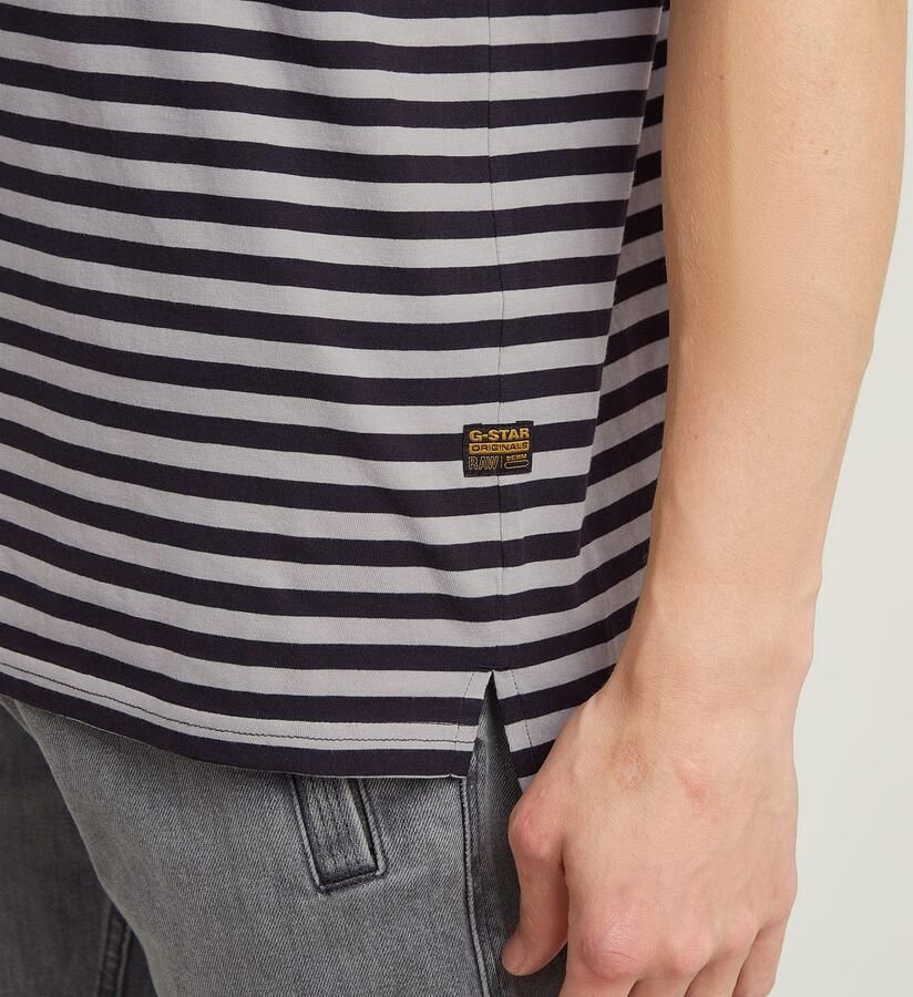 G-Star Raw T-shirt met labelstitching model 'Nifous' - Foto 4