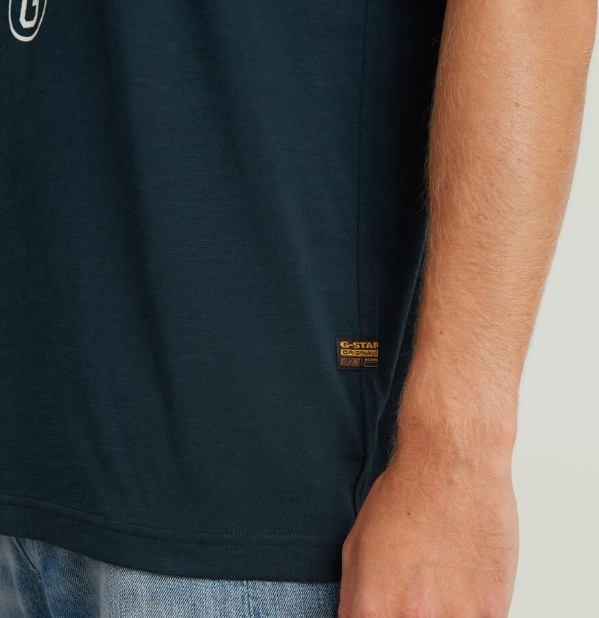 G-Star RAW T-shirt Purveyors met ronde hals frontprint - Foto 2