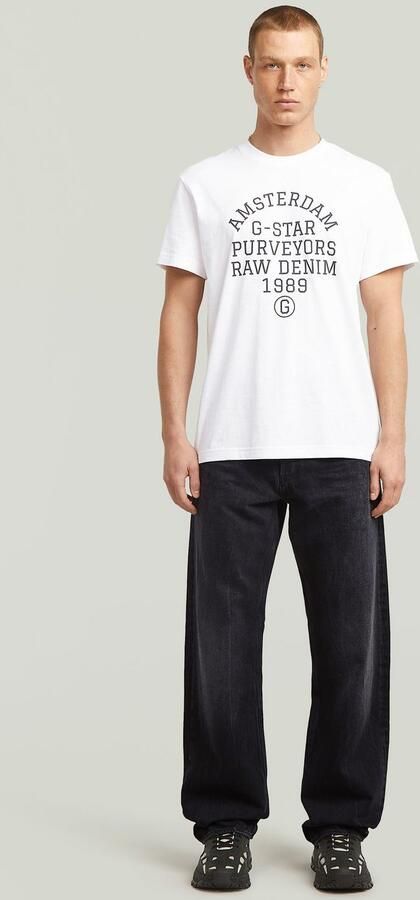 G-Star RAW T-shirt Purveyors met ronde hals frontprint - Foto 6