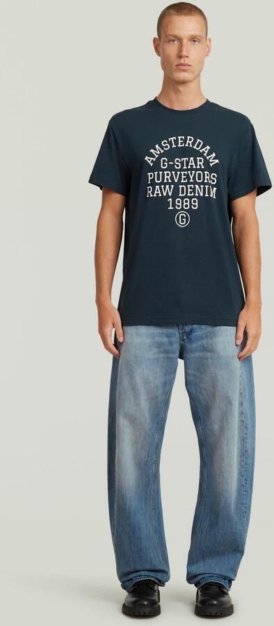G-Star RAW T-shirt Purveyors met ronde hals frontprint - Foto 5