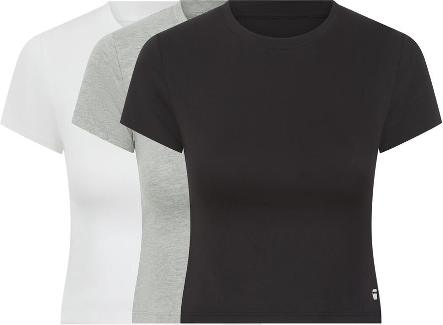 G-Star RAW T-shirt SERPENTINE 3 PACK BABY TEES met ronde hals figuuraccentuerend (set 3-delig) - Foto 5