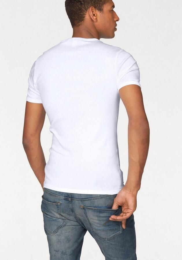 G-Star Set van 2 t-shirts met korte mouwen Base r t White Heren - Foto 16