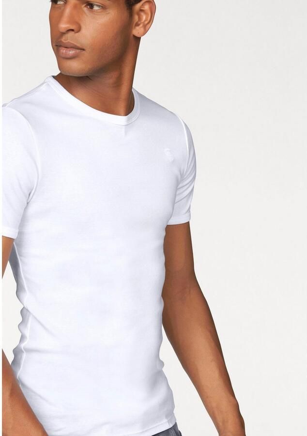 G-Star Set van 2 t-shirts met korte mouwen Base r t White Heren - Foto 14