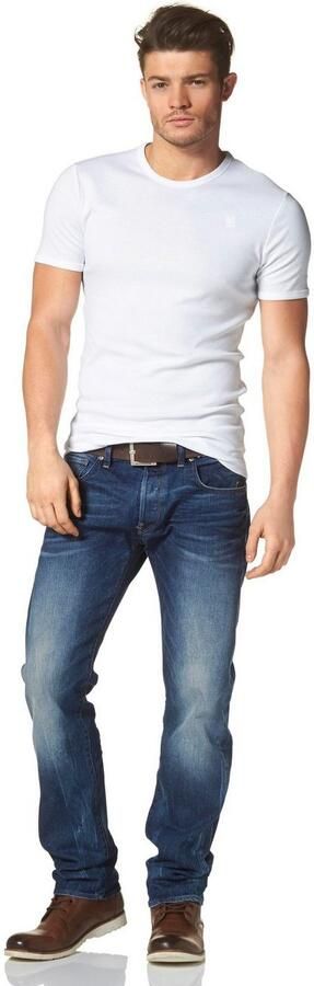 G-Star Set van 2 t-shirts met korte mouwen Base r t White Heren - Foto 18