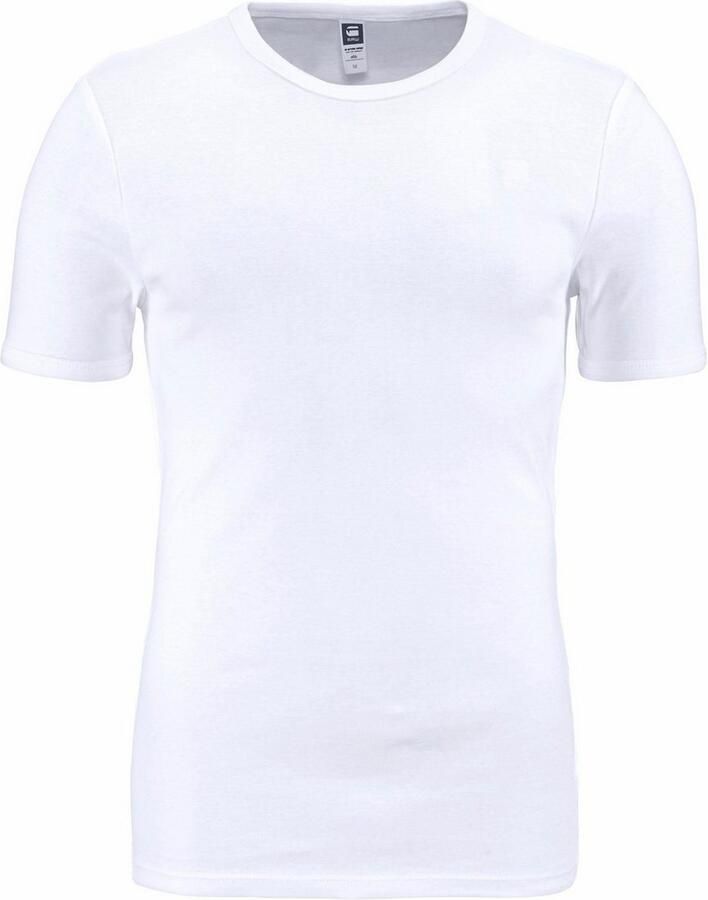 G-Star Set van 2 t-shirts met korte mouwen Base r t White Heren - Foto 8
