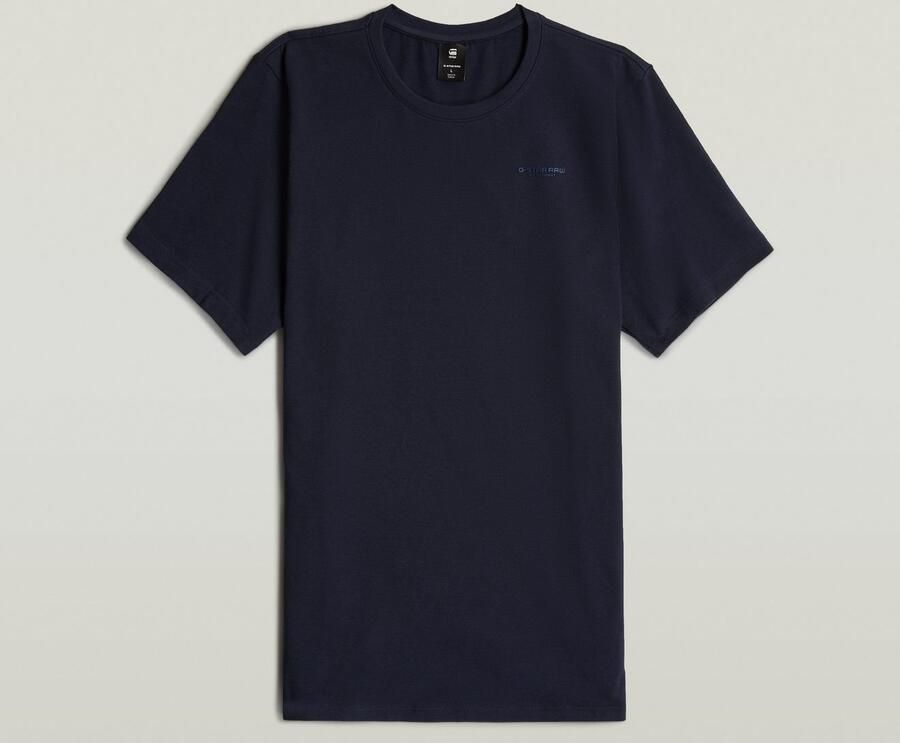 G-STAR RAW Heren Polo's & T-shirts Slim Base R T S s Donkerblauw - Foto 6